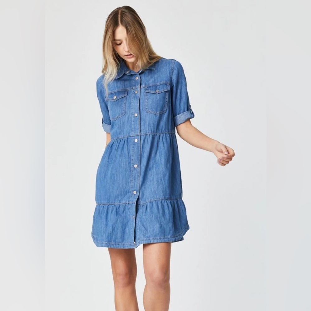 BNWT Mavi Suri Denim Dress (xs)
